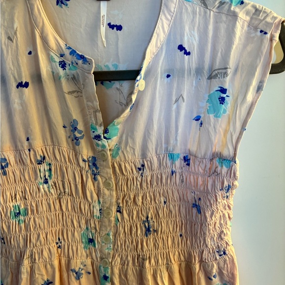 Free People Greatest Day Floral Smocked Dress - Picture 3 of 4